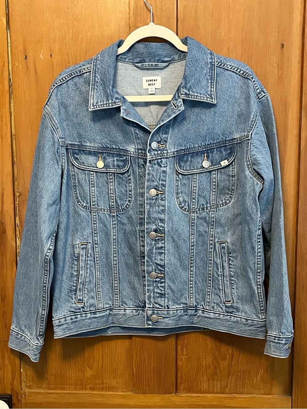NWOT Sunday Best Ollie Boyfriend Jacket